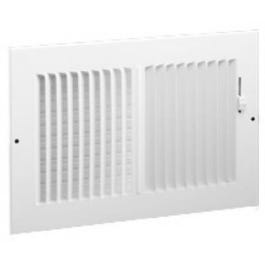 14 x 6-Inch 2-Way White Ceiling or Sidewall Diffuser Cheap