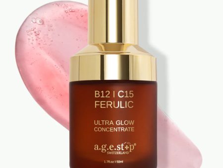 Age Stop veido koncentratas B12, C15 + FERULIC CONCENTRATE, 50 ml Supply