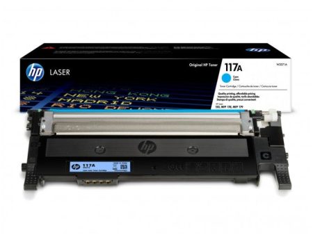 HP 117A Cyan Laser Toner Cartridge, 700 pages, for HP Color Laser 150,178,179 Fashion