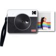 Kodak Mini Shot 3 Square Retro Instant Camera and Printer White on Sale