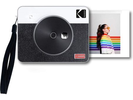 Kodak Mini Shot 3 Square Retro Instant Camera and Printer White on Sale