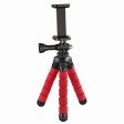 Hama 00004611 Flex Mini-Tripod for Smartphone and GoPro 14cm Red on Sale