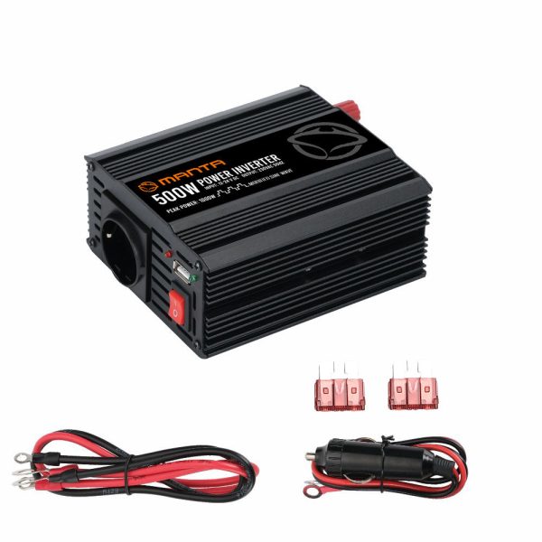 Manta MPI500M Power Inverter 500W 1000W DC to AC For Sale