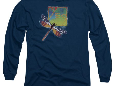 YES : DRAGONFLY L\S ADULT T SHIRT 18\1 Navy 2X Online