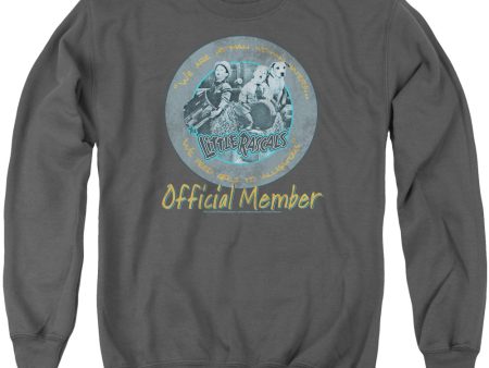 LITTLE RASCALS : HE-MAN WOMAN HATERS ADULT CREW NECK SWEATSHIRT CHARCOAL XL Hot on Sale