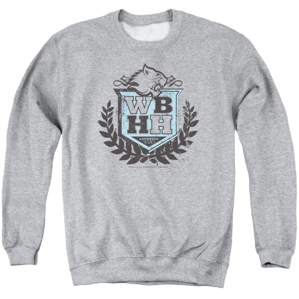 90210 : WEST BEVERLY HILLS HIGH ADULT CREW NECK SWEATSHIRT ATHLETIC HEATHER MD For Discount