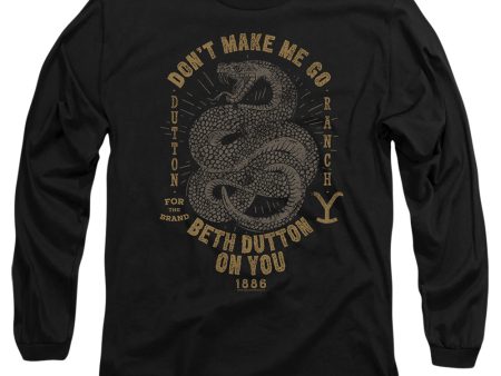 YELLOWSTONE : BETH DUTTON L\S ADULT T SHIRT 18\1 Black MD Online