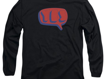 YES : WORD BUBBLE L\S ADULT T SHIRT 18\1 Black XL Hot on Sale