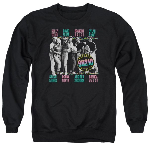 90210 : WE GOT IT ADULT CREW NECK SWEATSHIRT BLACK LG Online