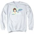 LOVE BOAT : ROMANCE AHOY ADULT CREW NECK SWEATSHIRT WHITE XL Supply