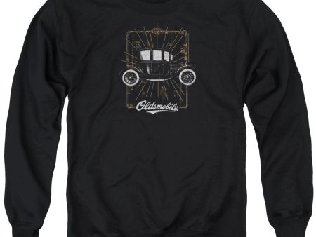 OLDSMOBILE : 1912 DEFENDER ADULT CREW SWEAT Black LG Supply