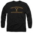 YELLOWSTONE : ARCHED LOGO L\S ADULT T SHIRT 18\1 Black 2X on Sale