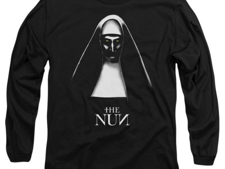 THE NUN : THE NUN L\S ADULT T SHIRT 18\1 Black SM For Cheap