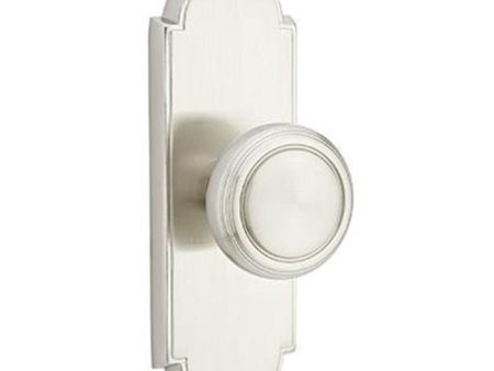 Emtek 8026LU Privacy , Sideplate Locksets Delaware Non-Keyed 7-1 8  , Luzern Lever on Sale